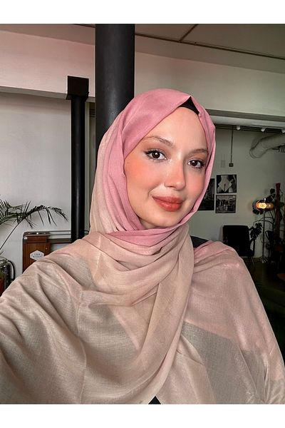 Scarf Cotton Gradient Shawl