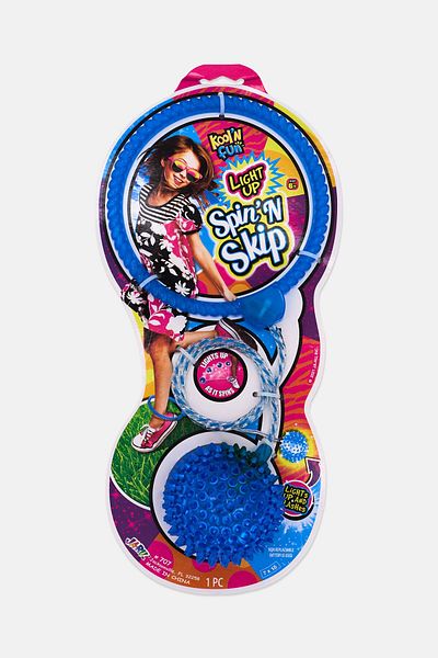 Jaru Light Up Spin and Skip Ball, Assorted