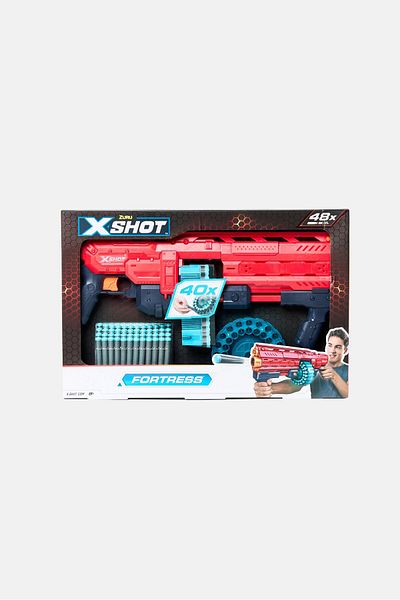 X-Shot XSHOT X- Excel Fortress Blaster With 48 Darts