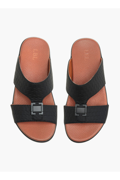 LBL by Shoexpress Metal Accent Slip-On Arabic Sandals