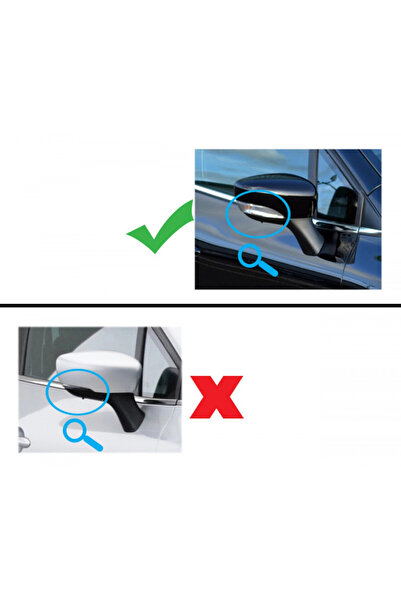 DELUXETUNING Set 2 ornamente din inox capace de oglinda compatibil RENAULT CLIO IV 2012-2019