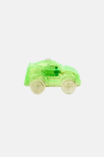 Happyline 100 Pcs Flexible Track Set With 1 Car, Assorted