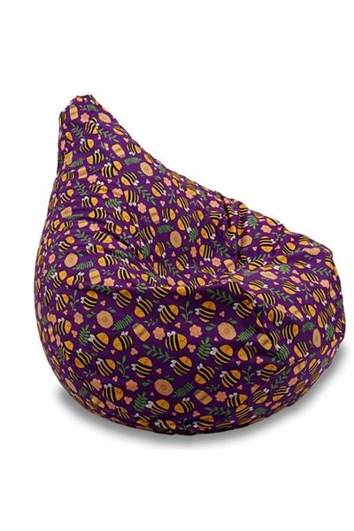 Pufrelax Fotoliu Nirvana Light Bean Bag Chair, Waterproof Material, Beehive