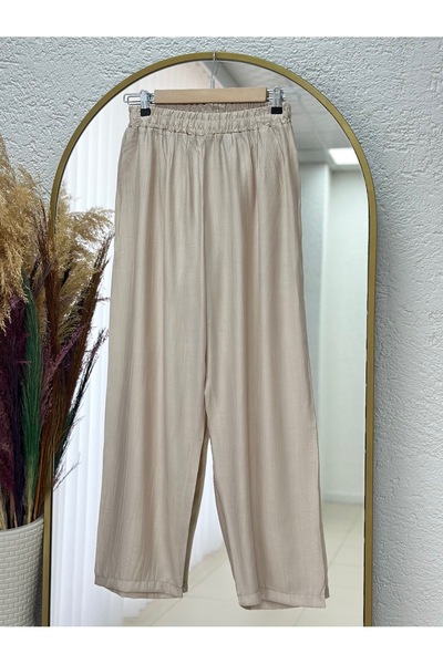 BENAHOLL Καλοκαιρινό Σετ Τσαντάκι με Παντελόνι/Σετ Παντελόνι Φράουλα με Κορδόνια Μελέσια-ΜΦ213 Πέτρα