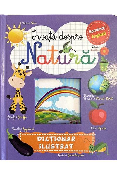 Editura Flamingo GD Learn about nature. Illustrated Romanian-English dictionary