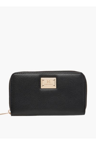 Flora Bella by Shoexpress Flora Bella Solid Zip Around Wallet
