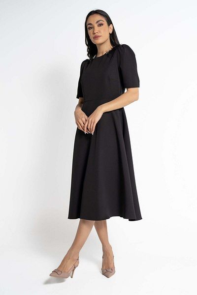 Nichii Women's Short Sleeve Midi Dress