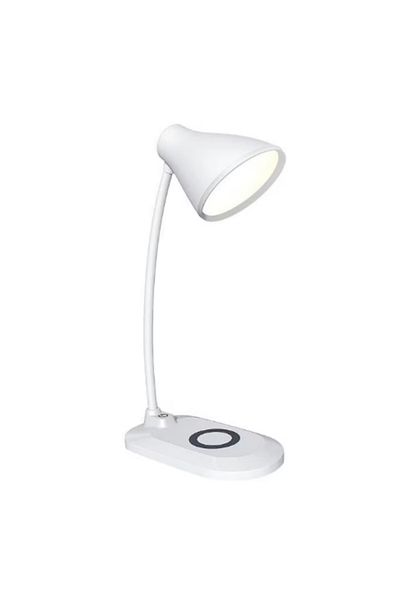 Tescomak LED desk lamp with wireless charging function for phones white
