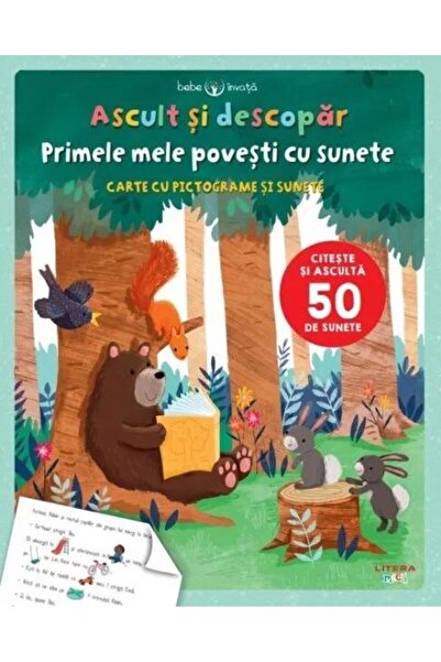 Editura Litera Bebe invata. Ascult si descopar. Primele mele pove
