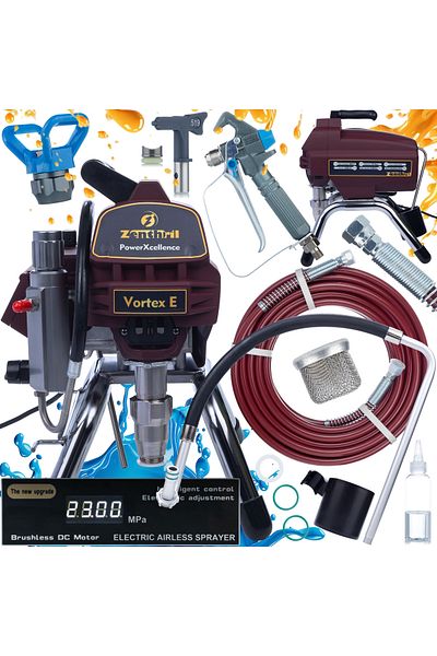 Rosfix Agregat malarski Zenthril Vortex E, 3000W 20Mpa 0,021", 3,5L/min, seria PowerXcellence