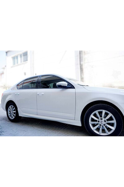 DELUXETUNING Praguri laterale compatibil cu Skoda Octavia III 2012-2020 sedan