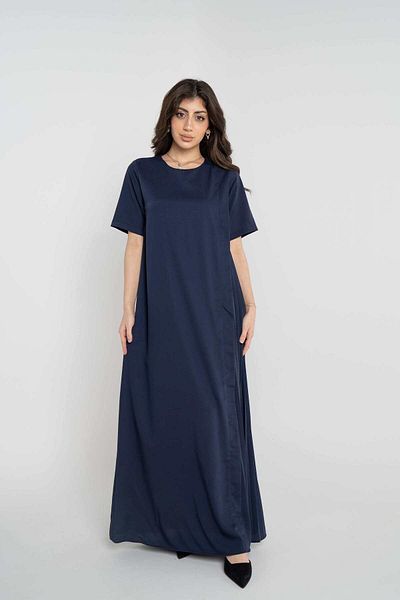 Nichii Women's Long Loose Solid Dress
