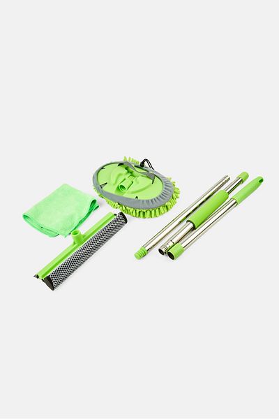 Auto Basics 6 Piece Set Car Premium Detailing Mop And Squeegee, Multicolor