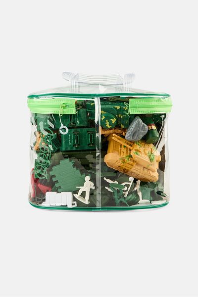 Ton O' Fun 100 Pieces Soldier Force Playset