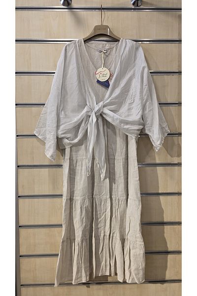Park Moda Italian Covered Linen Dress