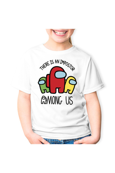 OEM Детска тениска „Сред нас има самозванец“