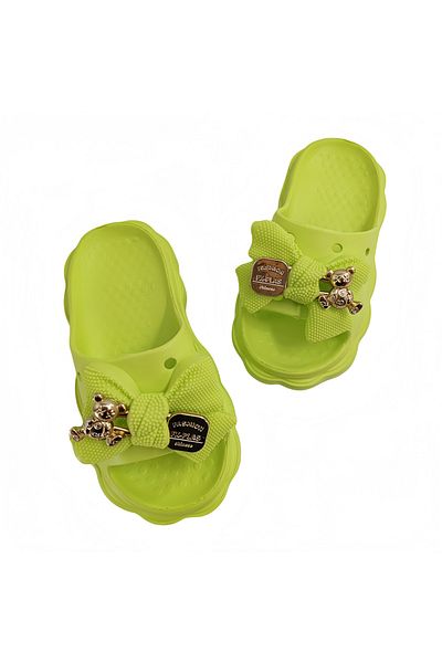 OEM Women's slippers with platform and decorative applications, made of EVA material, H09-1