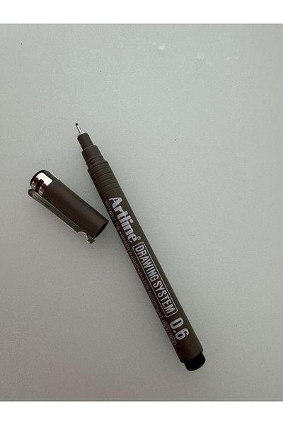 artline Drawing Pen 0.1 - 0.2 - 0.3 - 0.4 - 0.5 - 0.6 mm Black (6 Pcs)