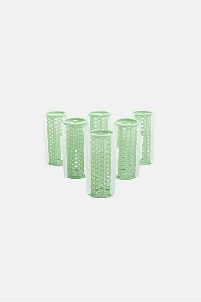 YOTO 6 Pcs Hair Curler Set, Mint Green