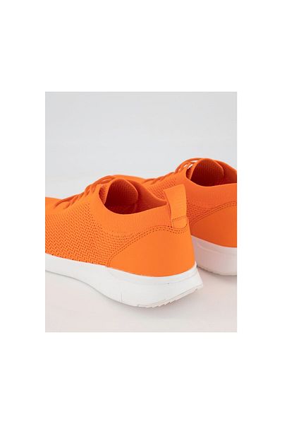 Flip Flop Men Flex Knit Textile Shoes, Neon Orange