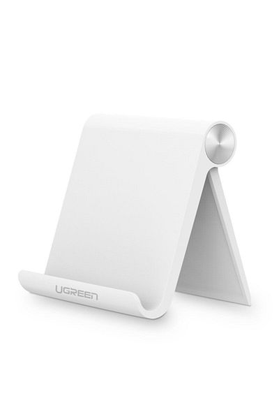 Ugreen Suport de birou reglabil pentru telefon și tabletă, alb