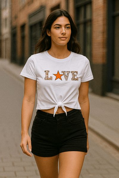 Welike Women's T-shirt Love