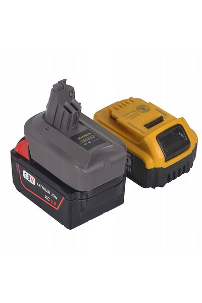 Rosfix Adapter Dewalt / Milwaukee do akumulatora Dyson V6 / V7 / V8