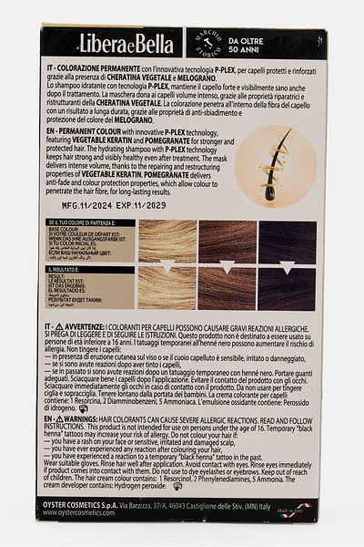 Libera E Bella Platinum Blonde 10,0 Hair Color