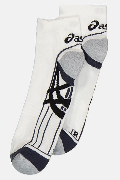 Asics Men 1 Pair Brand Logo Low Cut Running Socks, Multicolor