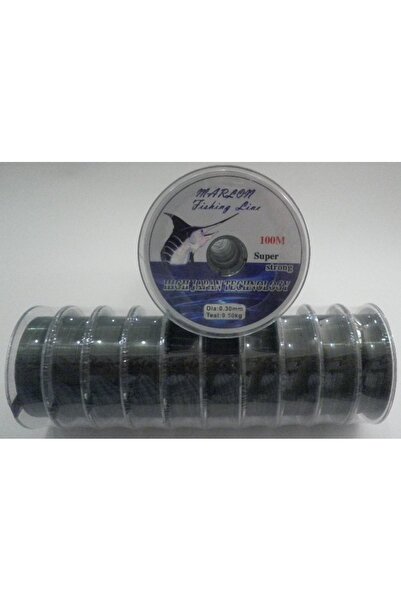Marlon Fishing Line 100MT إبرولي رقم: 0,45