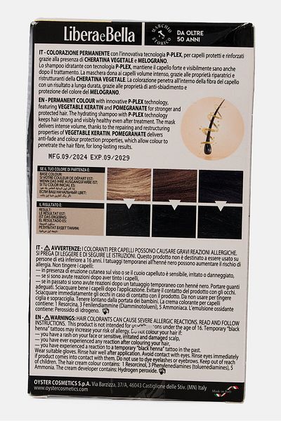 Libera E Bella P-Plex Black 1,0 Hair Color