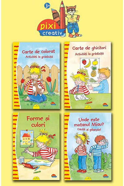Editura Galaxia Copiilor Pachet Pixi Creativ 1