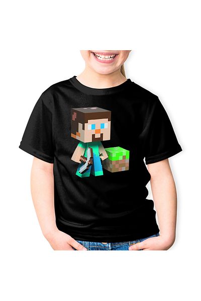 OEM Tricou copii Cool Steve Miner Minecraft