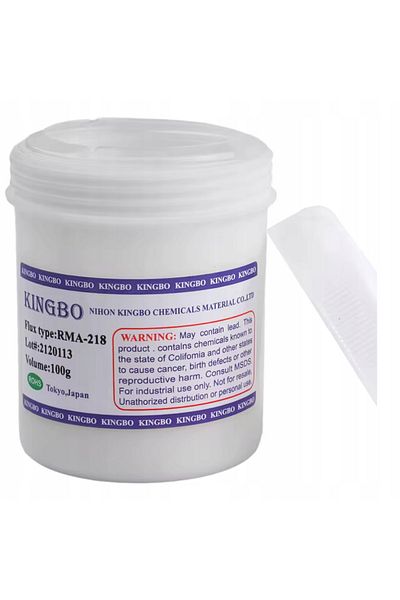 Rosfix Kingbo RMA-218 | Topnik lutowniczy w paście 100g | BGA SMD SMT | Reballing |