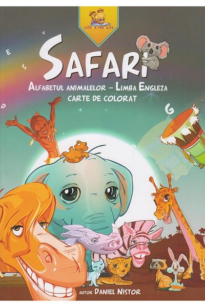 Editura Lizuka Educativ SAFARI. Animal Alphabet - English Language. Cart