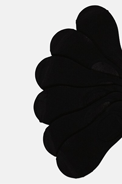 Ben Sherman Men 6 Pairs Brand Logo No Show Cut Socks, Black