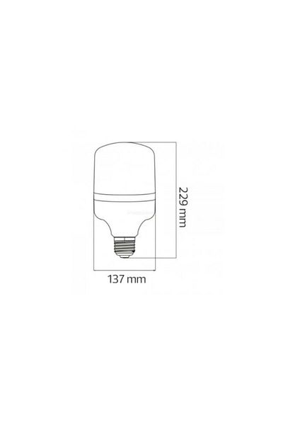 Horoz Electric Led bulb 50W, 4000 lm, T140 E27, cool white