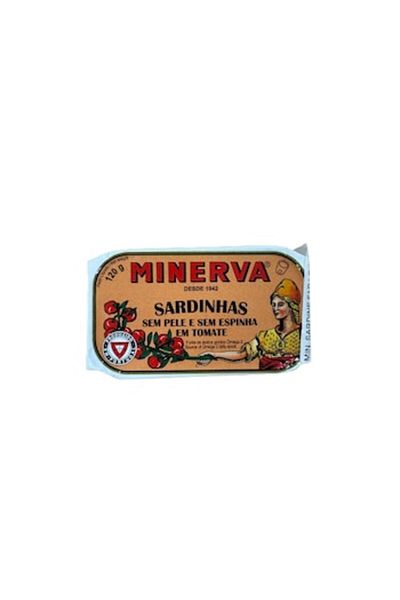 Minerva Smart Deals Canned Portuguese sardines without skin and bones in tomato sauce