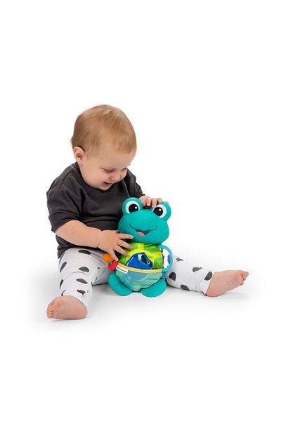 Baby Einstein Neptune’s Sensory Sidekick Activity Plush Toy, 0 - 36 months