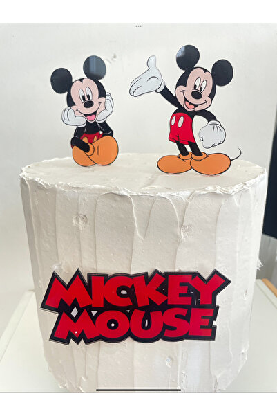 ART STUDİO MİA Pasta süsü mickey mouse