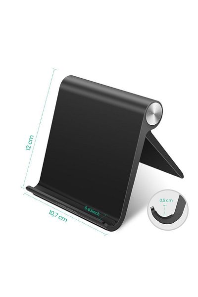 Ugreen Suport de birou, suport telefon, suport tabletă, negru