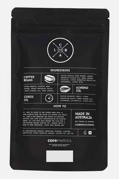 C Lab & Co Coffee Scrub Bag 100g