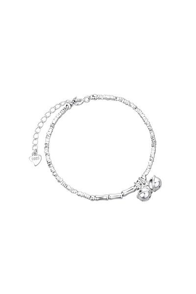 OEM Diora Adjustable Bracelet, "Silver Spikes" model, made of Silver