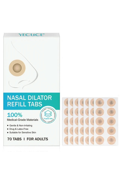 NOVA KISS Magnetic Anti Snoring Patches – 70 Pieces, Made of 100% Medical Quality Materials