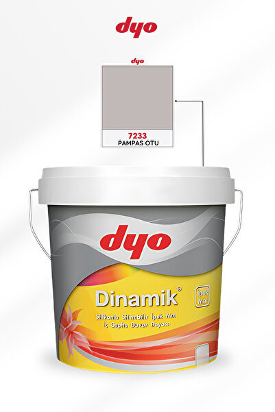 Dyo Dinamik Silikonlu Silinebilir İpet Mat İç Cephe Boyası | 2,5L - 7,5L - 15L