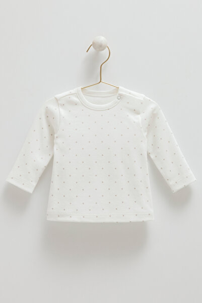 Caramell 3-Piece Baby Set – Hooded Zippered Top, T-Shirt and Pants Waffle Fabric (3-18 Months)