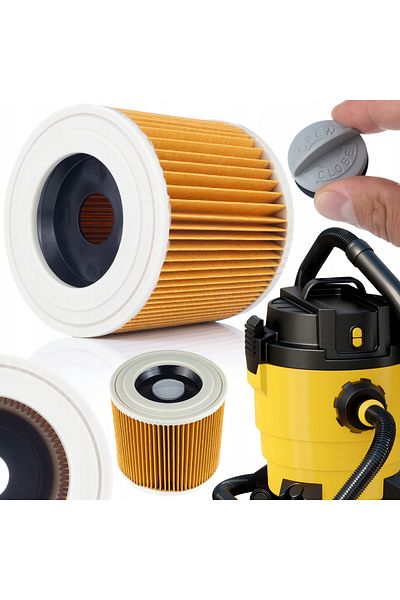 Rosfix 3x Filtr zmywalny do odkurzacza Kärcher MV2 MV3 WD2 WD3