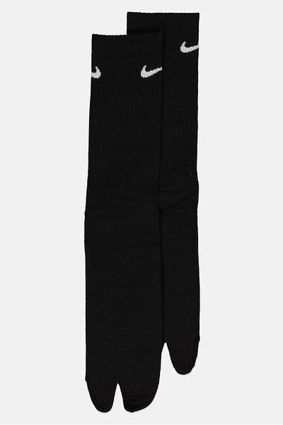 Nike Men 1 Pair Everyday Plus Lightweight Crew Socks, Black