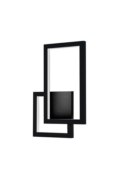 V-TAC LED Sconce 6842-VT, 20W, 2400lm, warm light, IP20, black,