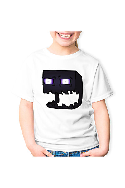 OEM Tricou copii Minecraft Enderman Speriat
